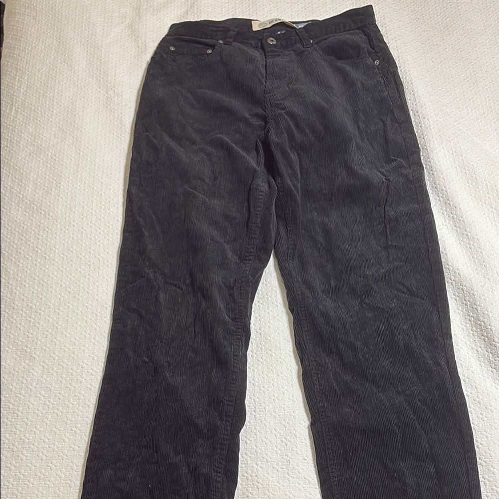 Women's Black Corduroy Jeans